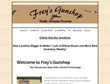 Tablet Screenshot of freysgunshop.com